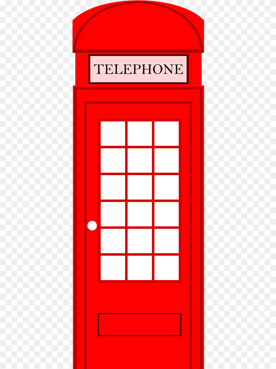 London Phone Booth Cartoon, Phone Booth Free Png