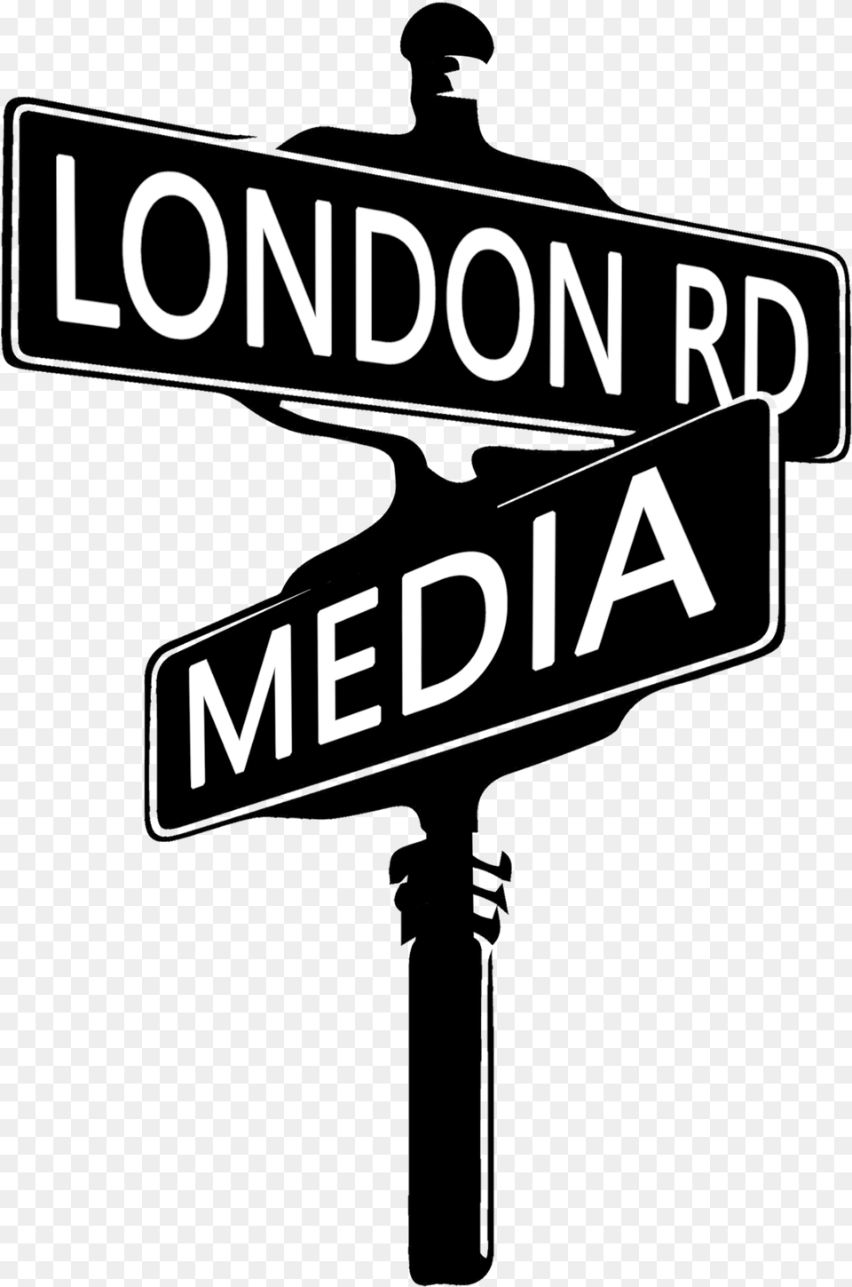 London Road Sign Transparent Cartoons Black Street Sign, Symbol, Road Sign Free Png