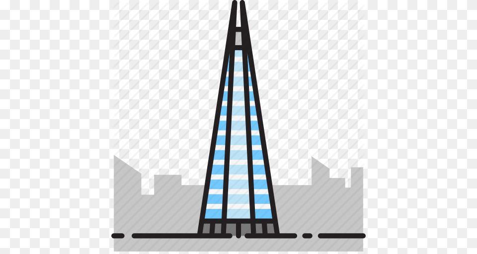 London Shard Shard London Bridge Shard Of Glass Skyscraper, Architecture, Building, City, High Rise Free Png