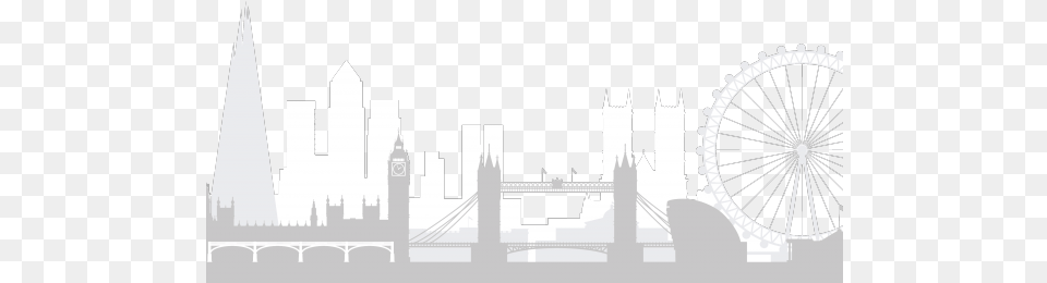 London Silhouette, Machine, Spoke, Wheel, City Free Png Download