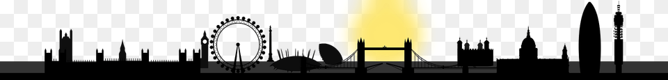 London Skyline Clipart, Architecture, Fountain, Water, Arch Png