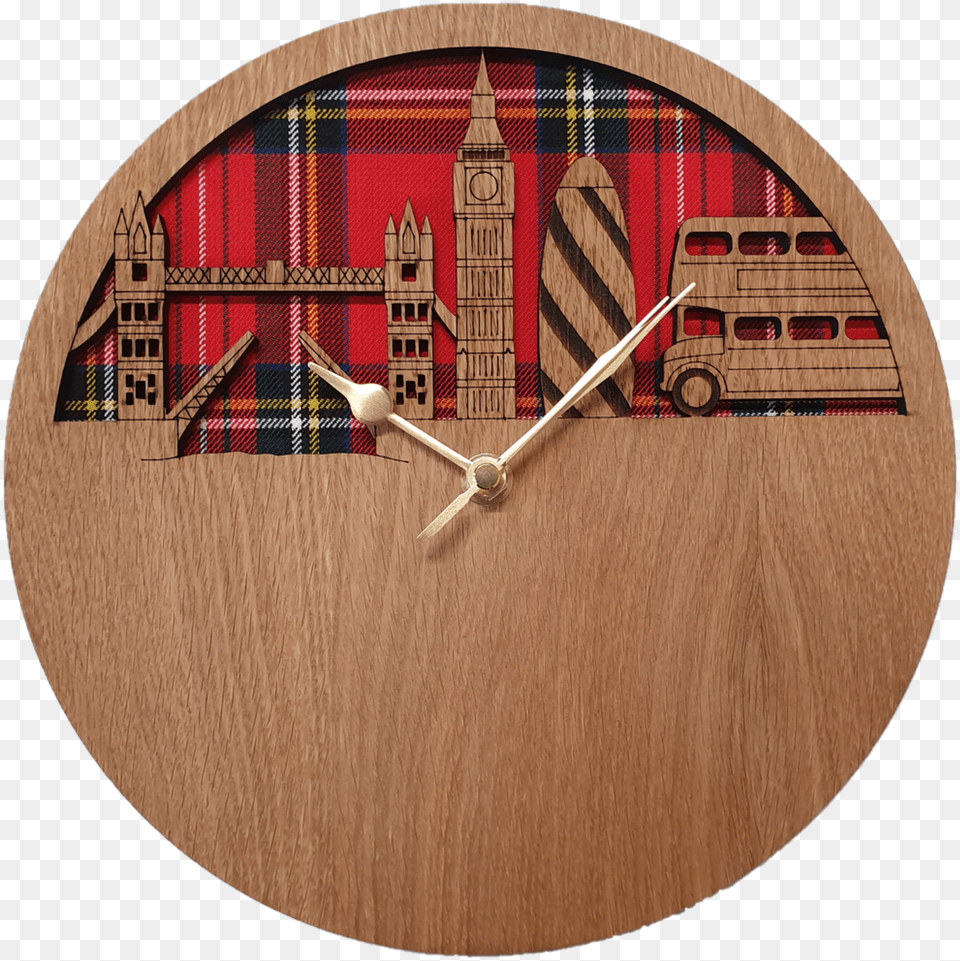 London Skyline Clock Plywood, Wall Clock, Sword, Weapon Png