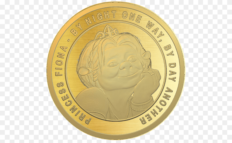 London U2013 Madame Tussauds Star Wars Darth Vader Coin, Gold, Baby, Person, Face Free Transparent Png