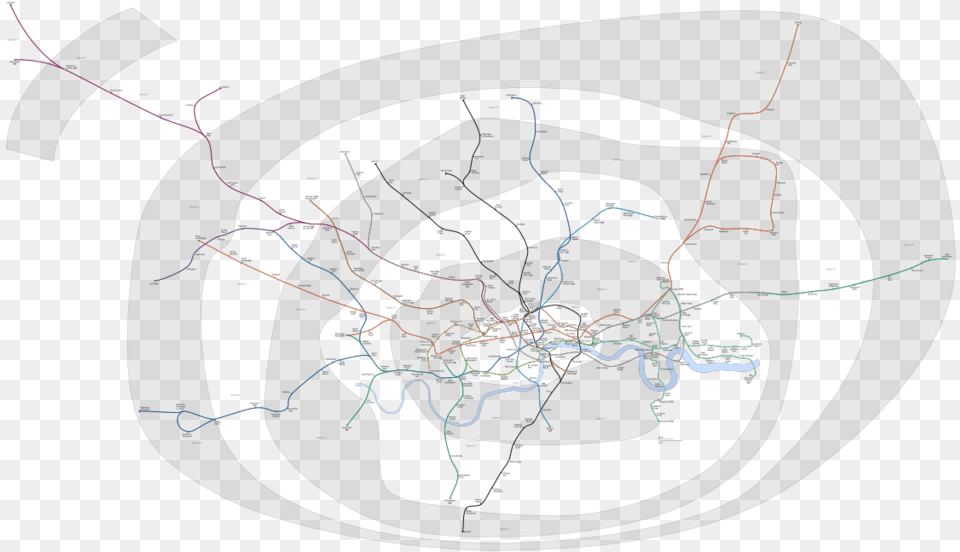 London Underground Map, Light, Art Free Png