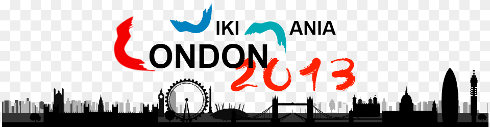 London Wikimania Logo All Along The River Tales From The Thames, Text Png Image