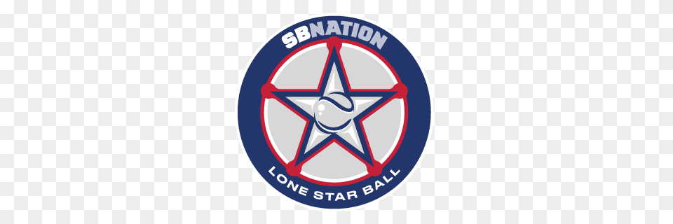 Lone Star Ball A Texas Rangers Community, Symbol, Star Symbol, Logo, Disk Free Png