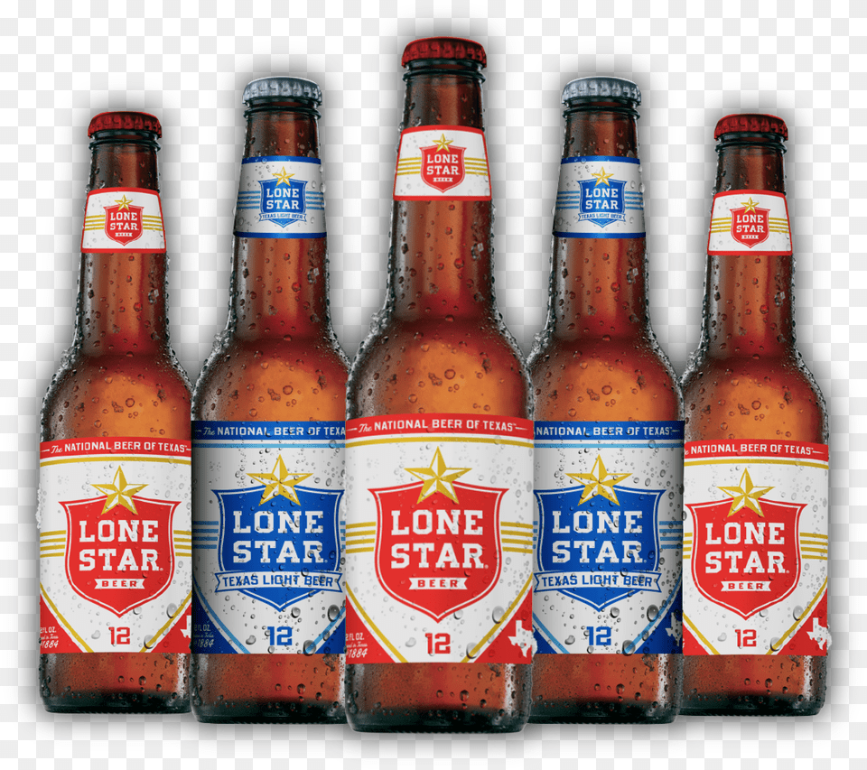 Lone Star Brewing Company, Alcohol, Beer, Beer Bottle, Beverage Png Image