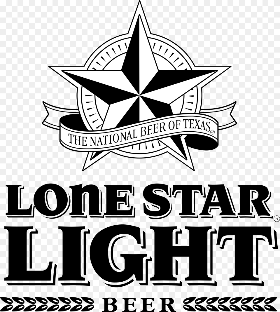 Lone Star Light Logo Transparent Vector Lone Star Beer Logo, Symbol, Star Symbol, Dynamite, Weapon Free Png