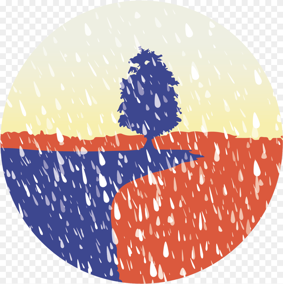 Lone Tree Snowy Storm By Krisszeo Flag Of The United States, Sphere, Outdoors, Nature, Sea Free Png Download