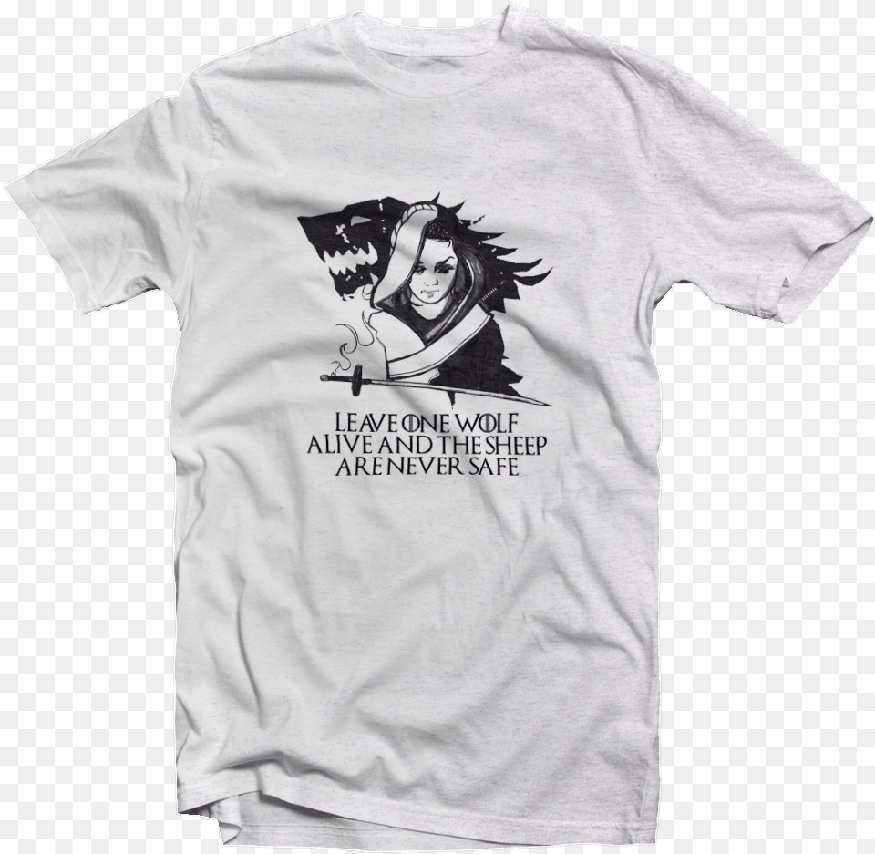 Lone Wolf Arya Stark Jungkook Euphoria T Shirt, Clothing, T-shirt, Adult, Wedding Free Png Download