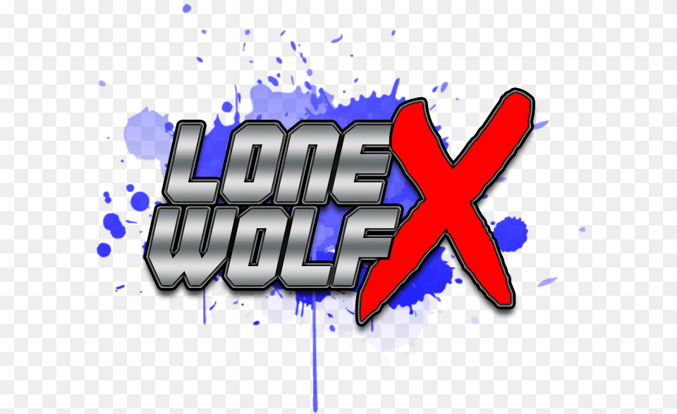 Lone Wolf X Graphic Design, Logo, Dynamite, Person, Weapon Png