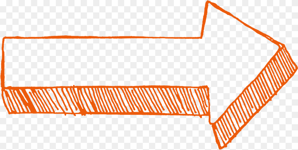 Long Arrow Horizontal, Fence, Furniture, Bed Free Transparent Png