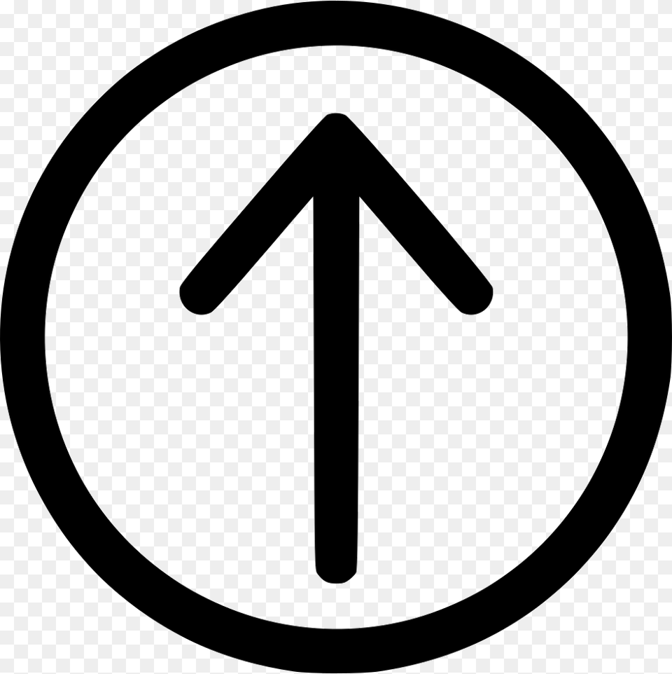 Long Arrow Top Comments 2 Number In Circle, Sign, Symbol, Road Sign Free Png
