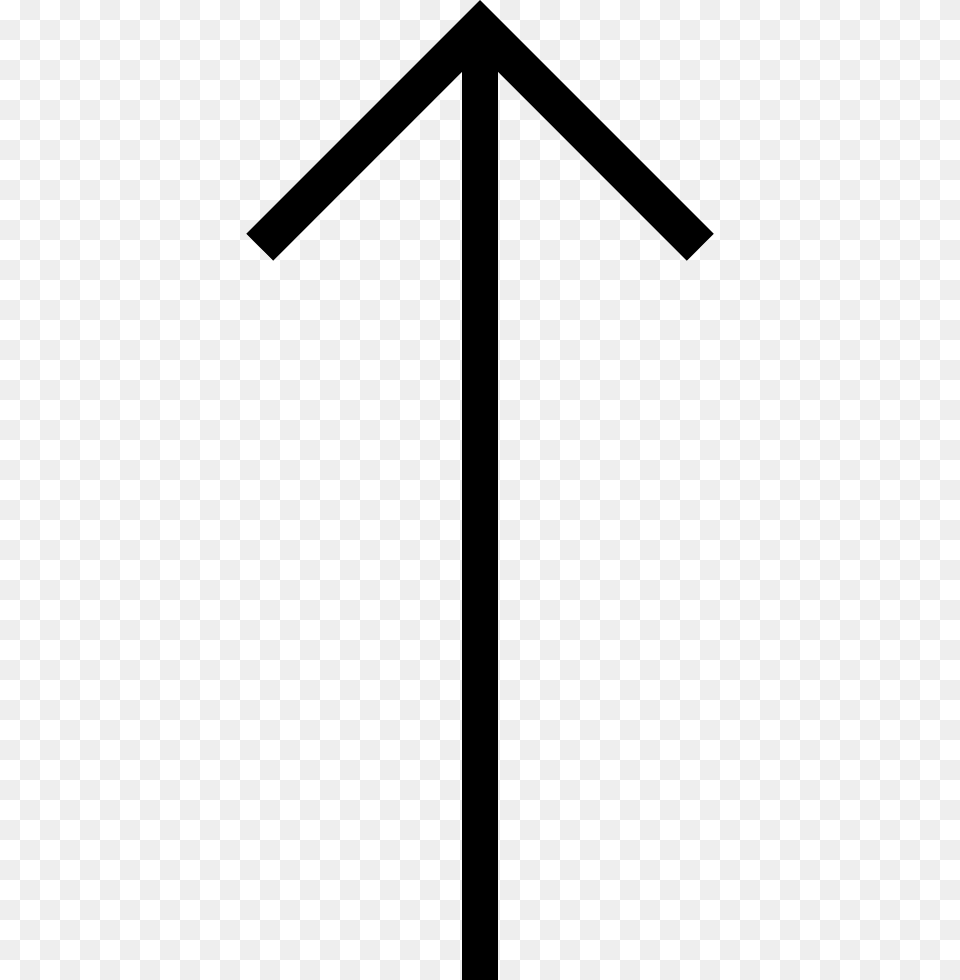 Long Arrow Up Arrow Up Long, Cross, Symbol, People, Person Png Image