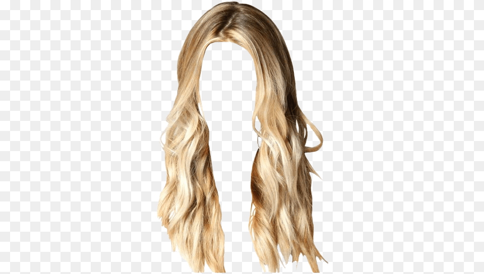 Long Blonde Hair Transparent Long Blonde Hair, Adult, Female, Person, Woman Png Image