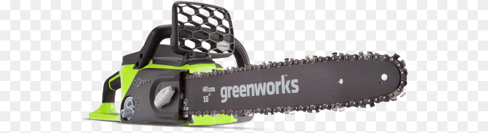 Long Chainsaw Image Greenworks, Device, Chain Saw, Tool, Grass Free Transparent Png