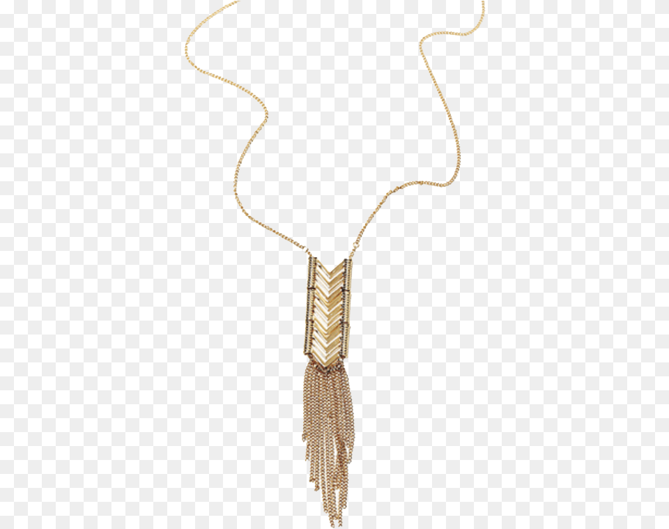 Long Chevron Fringe, Accessories, Jewelry, Necklace Free Png