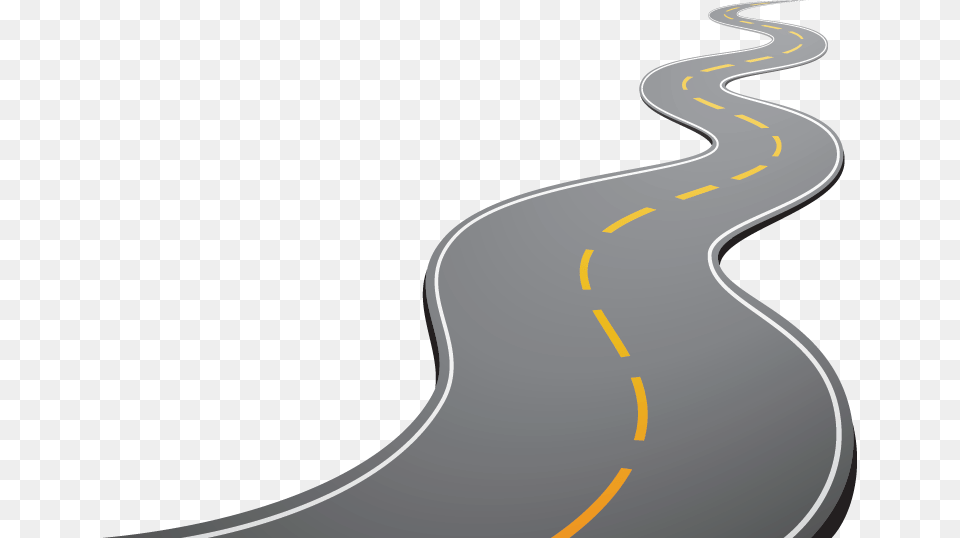 Long Clipart Curvy Road, Freeway, Highway, Outdoors Free Transparent Png