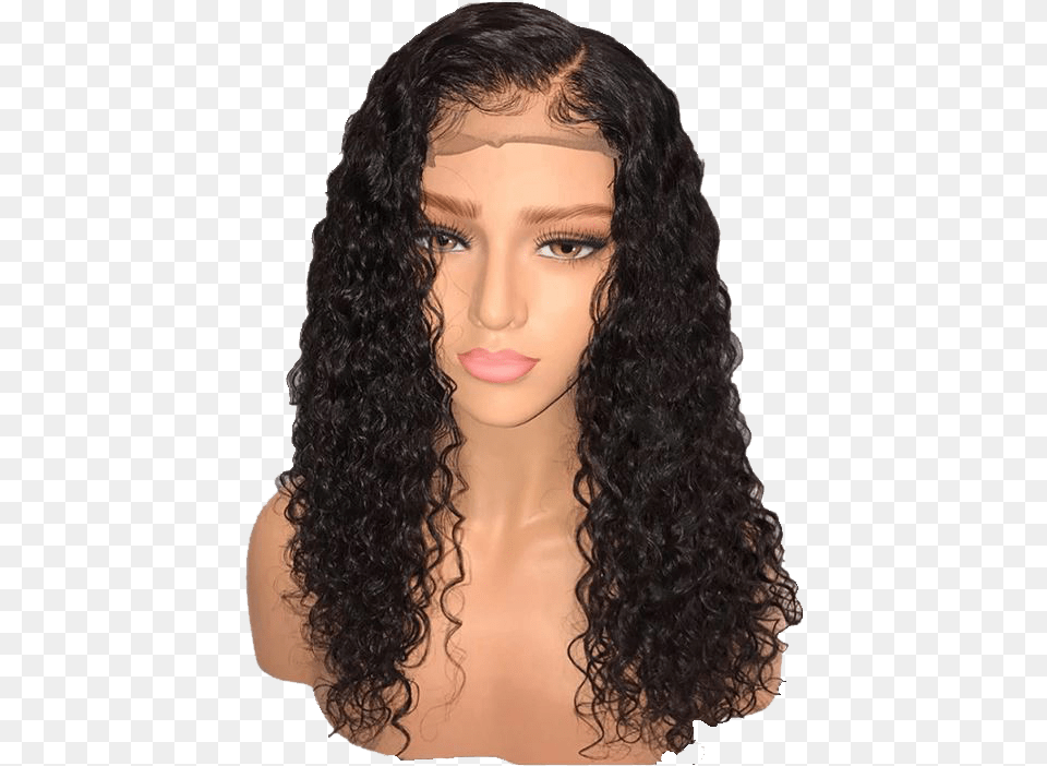 Long Curly Frontal Wig, Hair, Person, Adult, Female Free Transparent Png