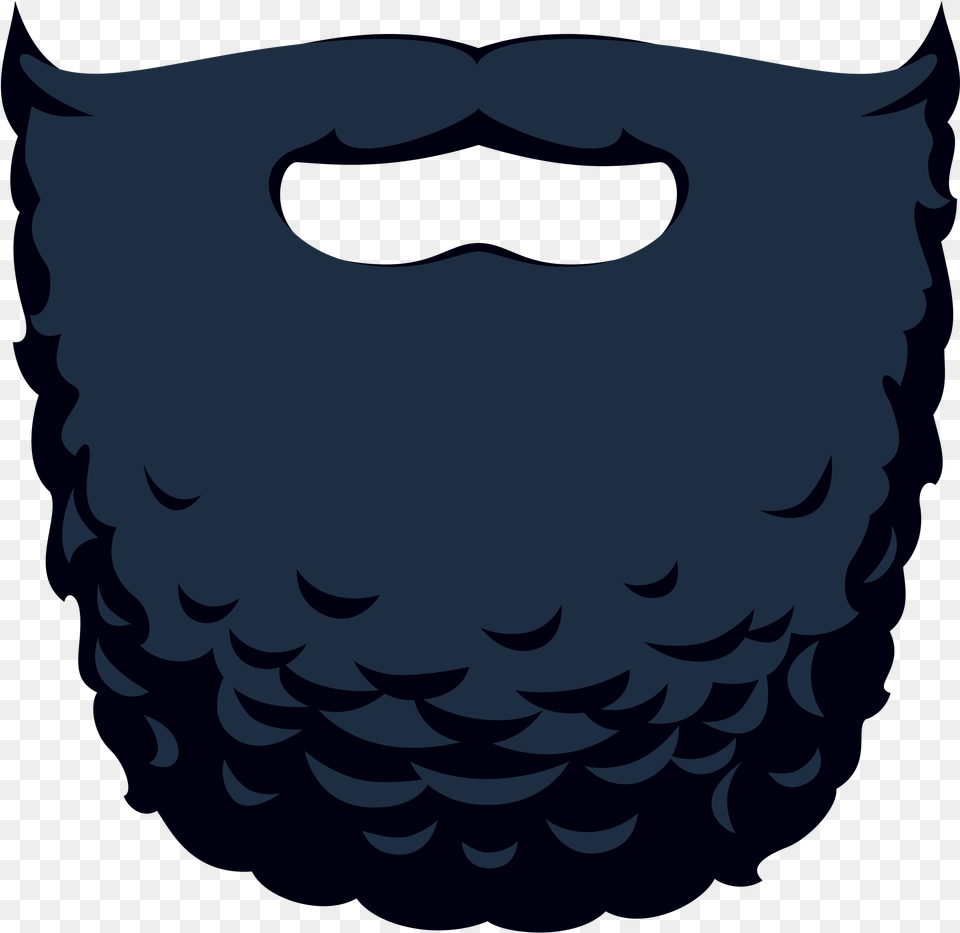 Long Dark Beard Illustration, Face, Head, Person, Mustache Free Png Download