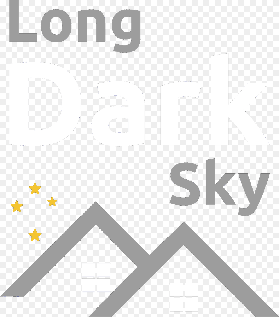 Long Dark Sky Graphic Design, Symbol, Text Png Image