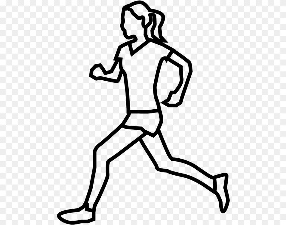Long Distance Running, Gray Free Transparent Png