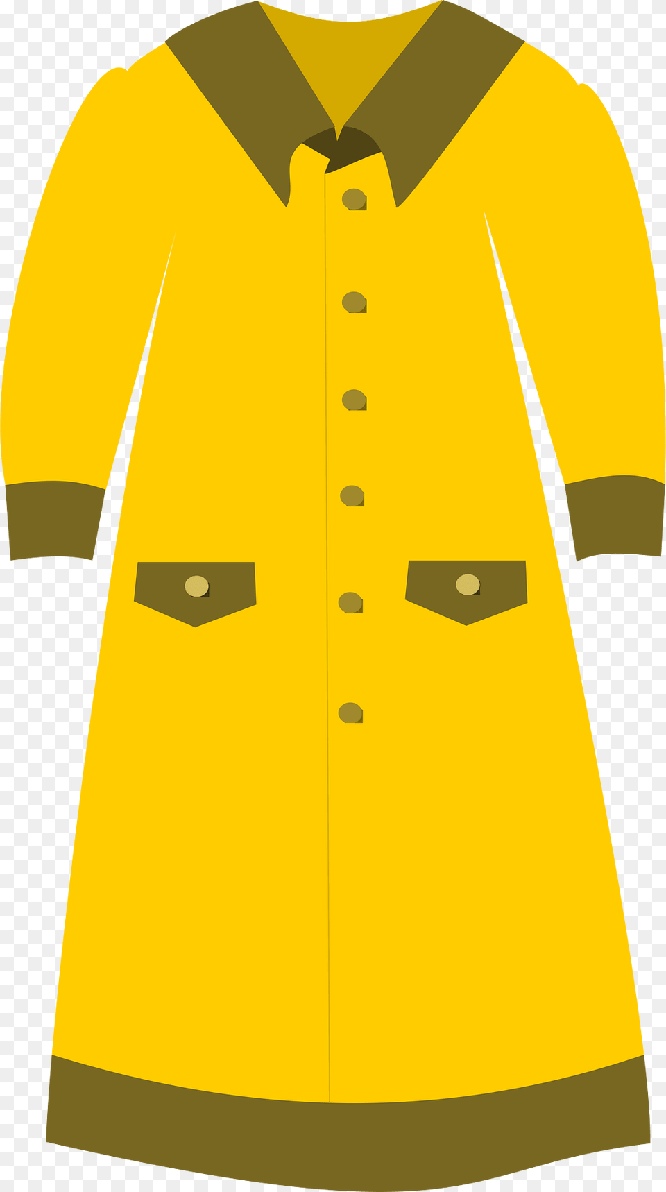 Long Dress Clipart, Clothing, Coat, Shirt, Mailbox Png Image
