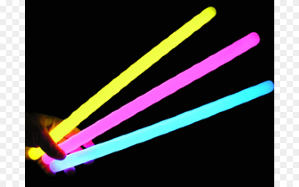 Long Glow Stick, Light, Neon, Blade, Dagger Free Transparent Png