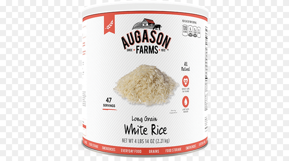 Long Grain White Rice Basmati, Can, Tin, Food, Produce Png Image