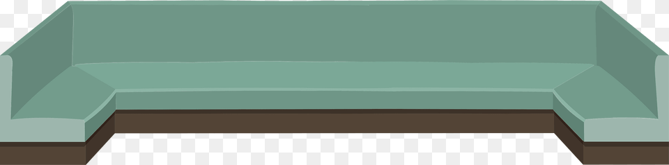 Long Grey Sofa Clipart, Bench, Couch, Furniture, Table Free Png