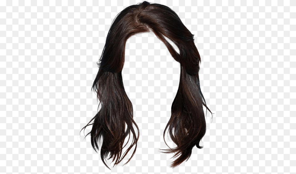 Long Hair Brown Black Long Hair Background, Adult, Female, Person, Woman Free Png