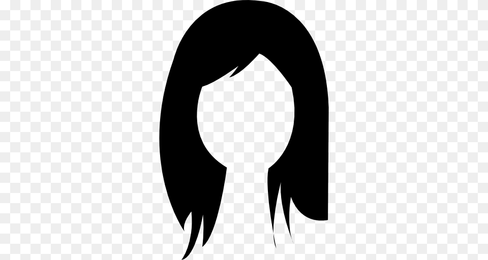 Long Hair Clipart Hair Model, Stencil, Adult, Female, Person Png