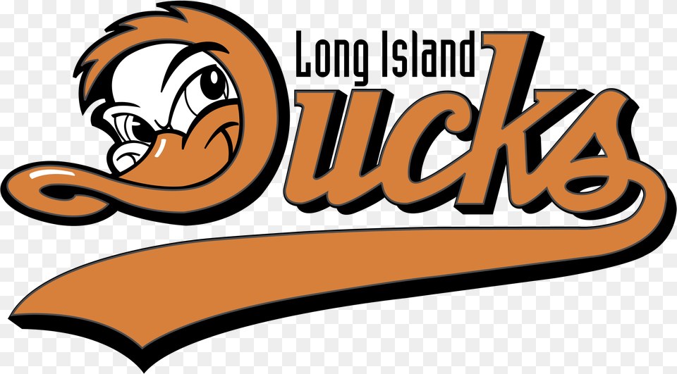 Long Island Ducks Logo Transparent Long Island Ducks Logo, Face, Head, Person, Text Free Png