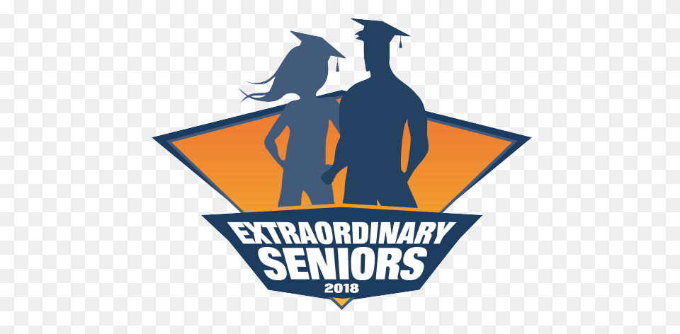 Long Island Extraordinary Seniors, Graduation, Logo, People, Person Free Png