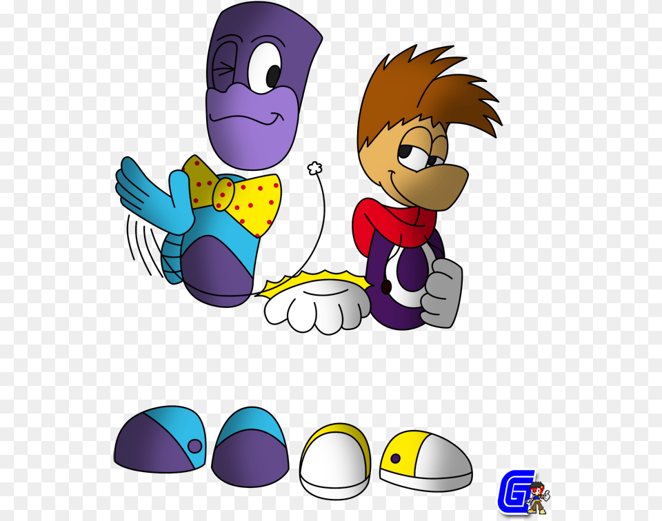 Long Lost Cousins Ed Rayman, Cartoon, Person Png Image