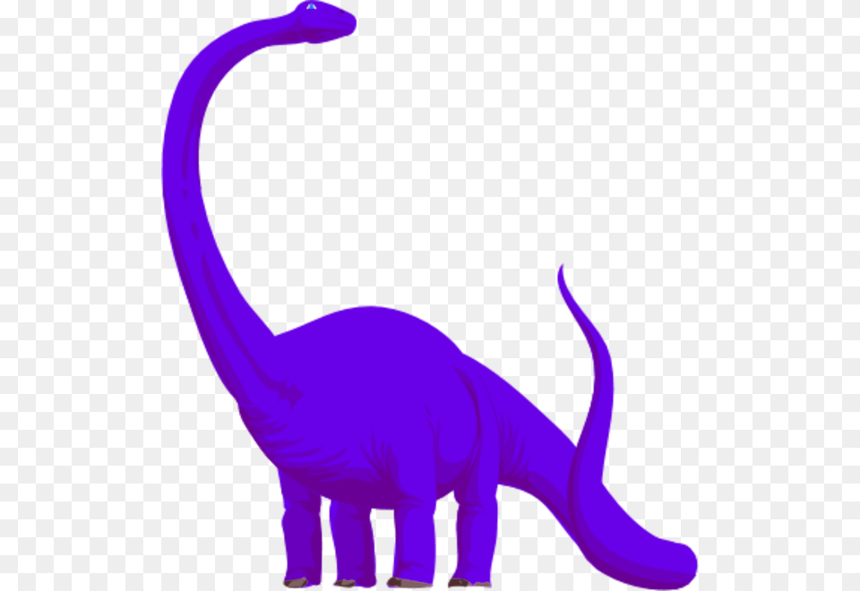 Long Neck Dinosaur Purple, Animal, Reptile, Adult, Female Png Image