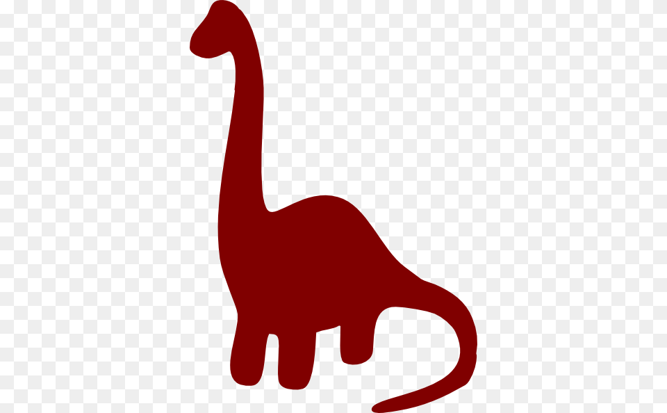 Long Necked Dinosaur Silhouette Clip Art, Smoke Pipe, Animal, Reptile Free Png Download