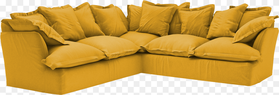 Long Pile Velvet Song 10ft X 10ft Corner Sofaquotclassquotlazyload Linen Corner Sofa, Couch, Cushion, Furniture, Home Decor Free Png Download