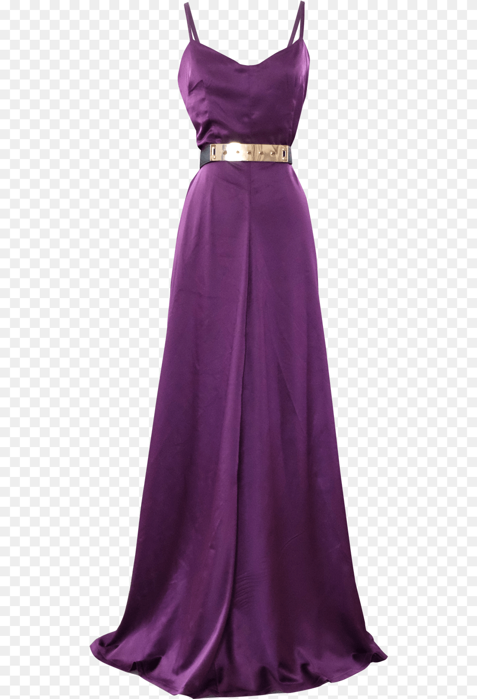 Long Purple Prom Dresses Photo Satin Purple Maxi Dress, Clothing, Evening Dress, Fashion, Velvet Free Png Download