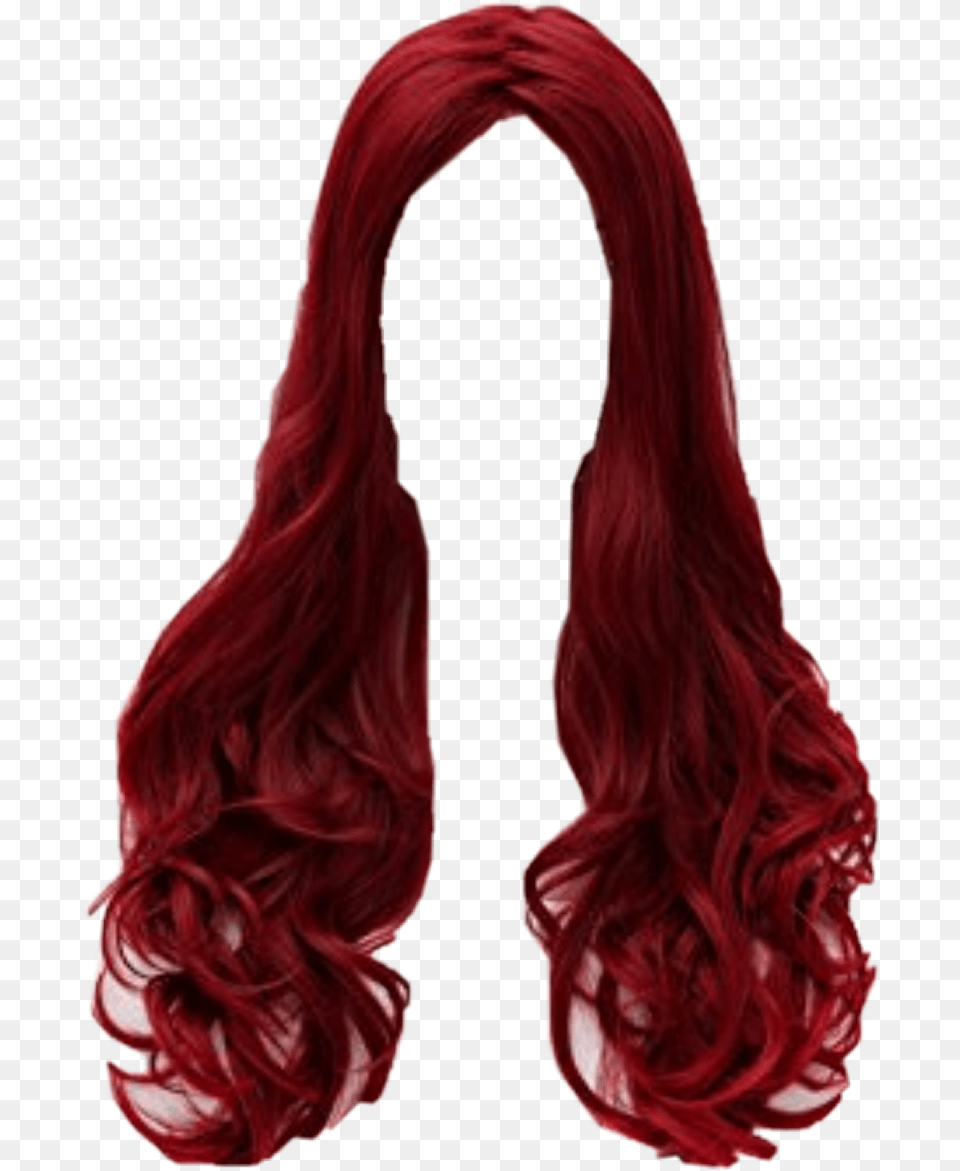 Long Red Wig Adult, Female, Person, Woman Free Transparent Png