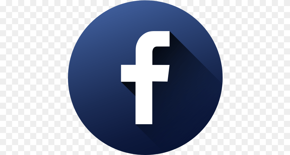 Long Shadow High Quality Facebook Logo, Cross, Symbol, First Aid, Sign Png Image