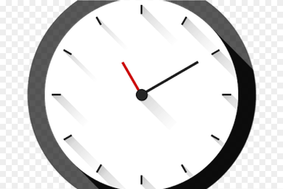 Long Shadows Clock Wall Clock, Analog Clock, Disk, Wall Clock Free Png Download