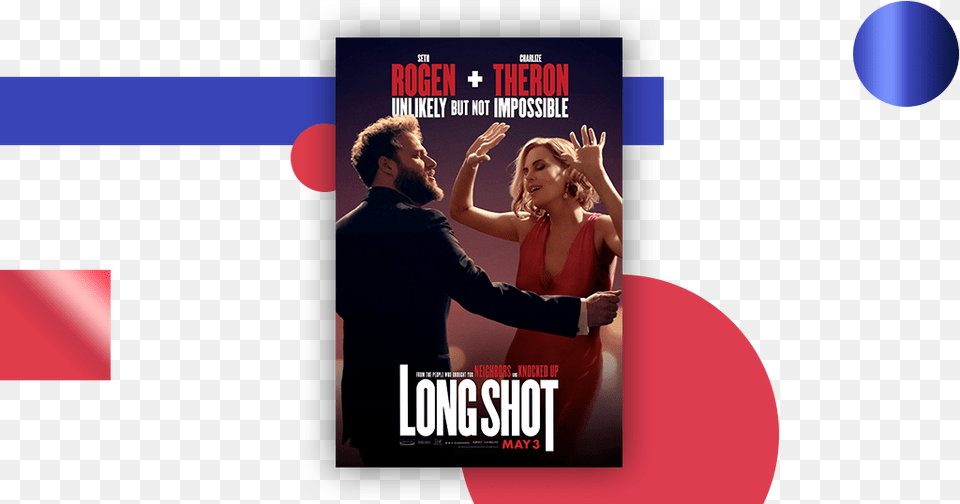 Long Shot Poster Long Shot Movie 2019, Adult, Person, Woman, Female Png Image