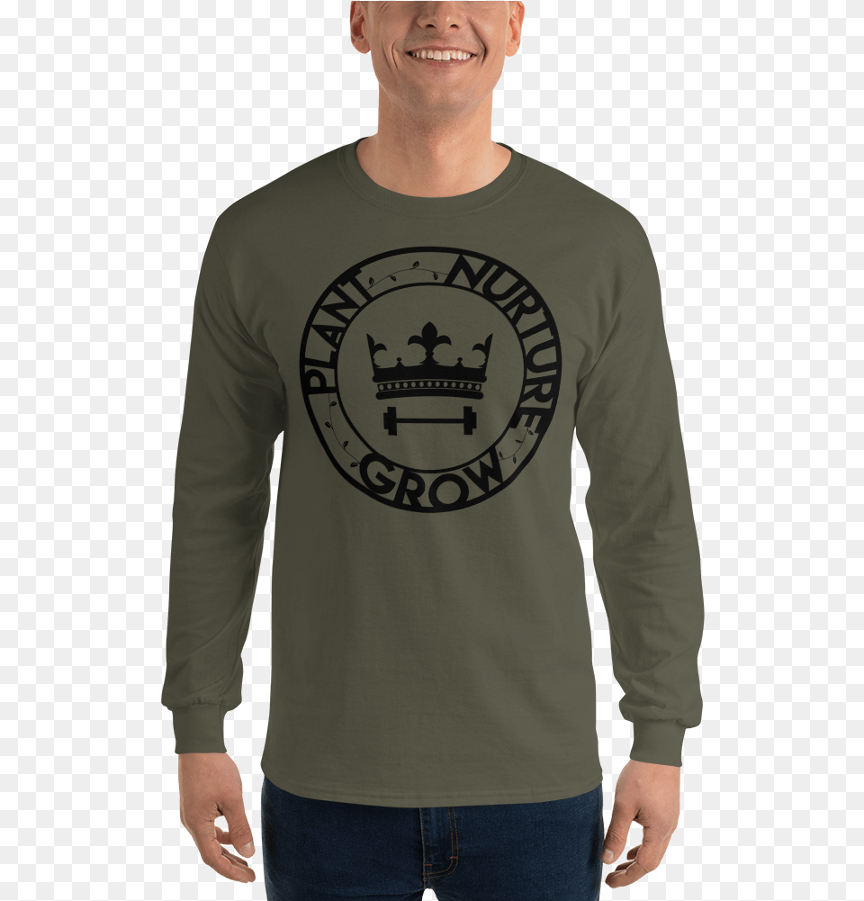 Long Sleeve T Shirt Long Sleeved T Shirt, T-shirt, Clothing, Long Sleeve, Jeans Png Image