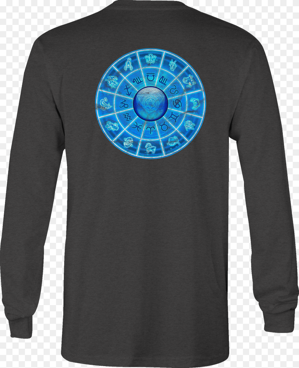 Long Sleeve Tshirt Zodiac Signs Sun Moon Shirt For Mbti Signs Zodiac, Clothing, Long Sleeve, T-shirt, Knitwear Free Png