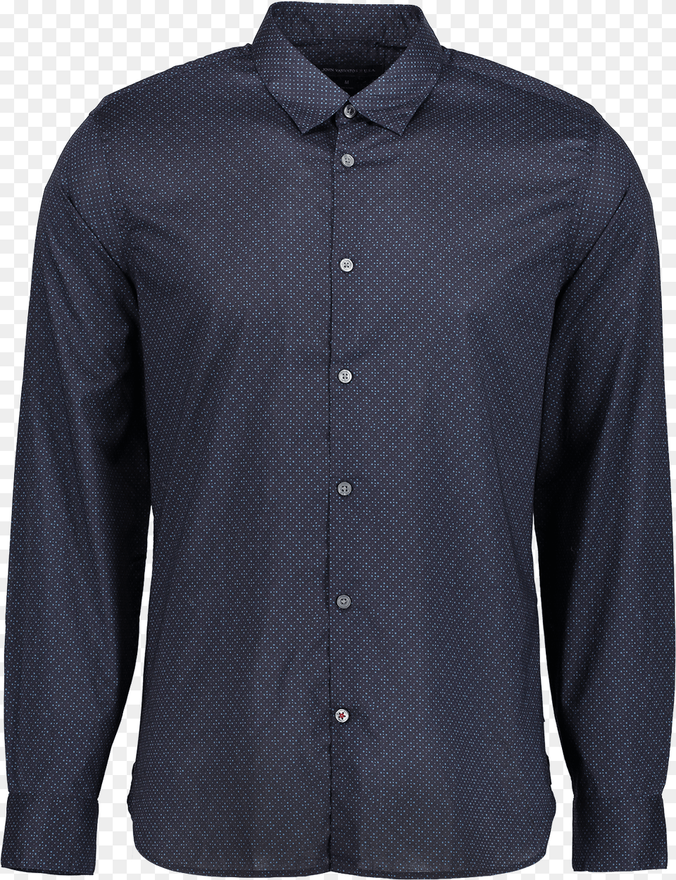 Long Sleeve Woven Rain Blue Button, Clothing, Dress Shirt, Long Sleeve, Shirt Free Png