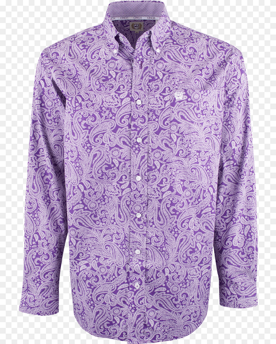 Long Sleeved T Shirt, Clothing, Pattern, Paisley Png Image