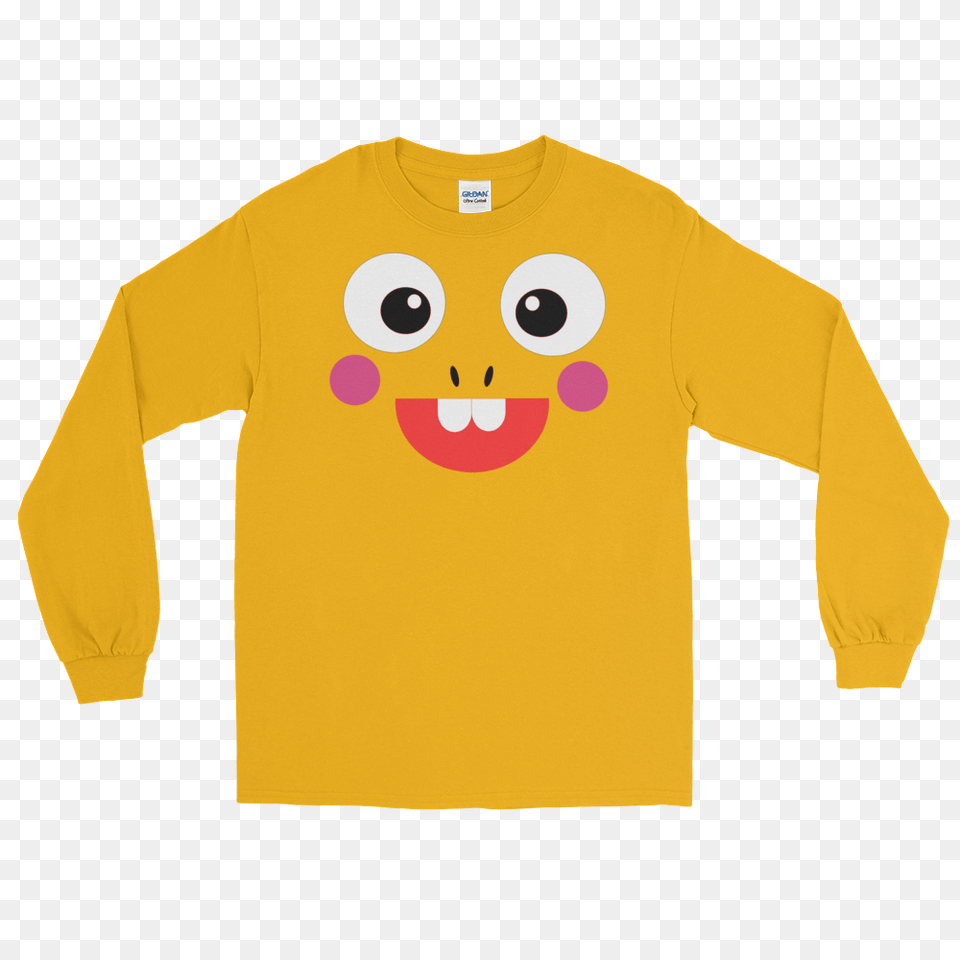 Long Sleeved Vipkid Dino Face Shirt Vipkid Vip Kid, Clothing, Long Sleeve, Sleeve, T-shirt Png