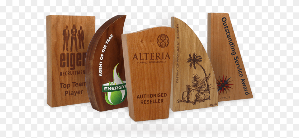 Long Term Service Award Round Wooden, Wood, Person Png