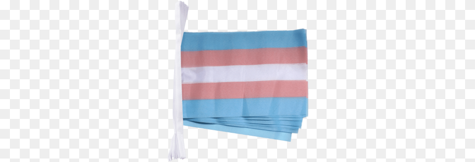 Long Transgender Pennant Banner Throw Pillow, Blanket, Towel, Paper Png